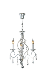 Torino 3/5/8Lt Crystal Chandelier Fitting Only - Chrome/Gold
