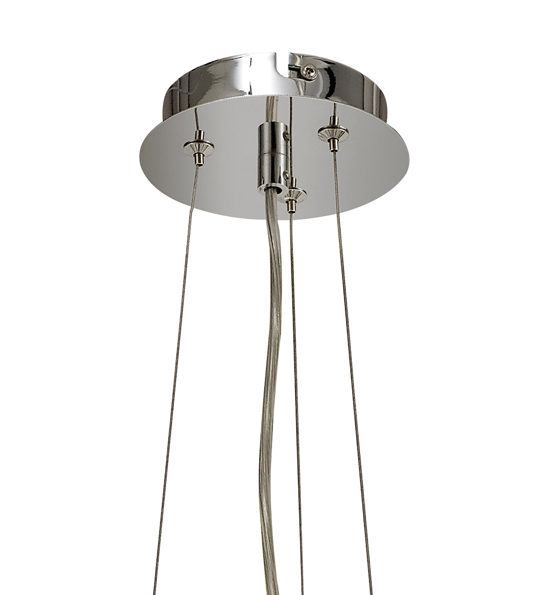 Torre 5/9/10Lt Polished Chrome/Crystal Pendant