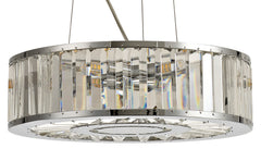 Torre 5/9/10Lt Polished Chrome/Crystal Pendant