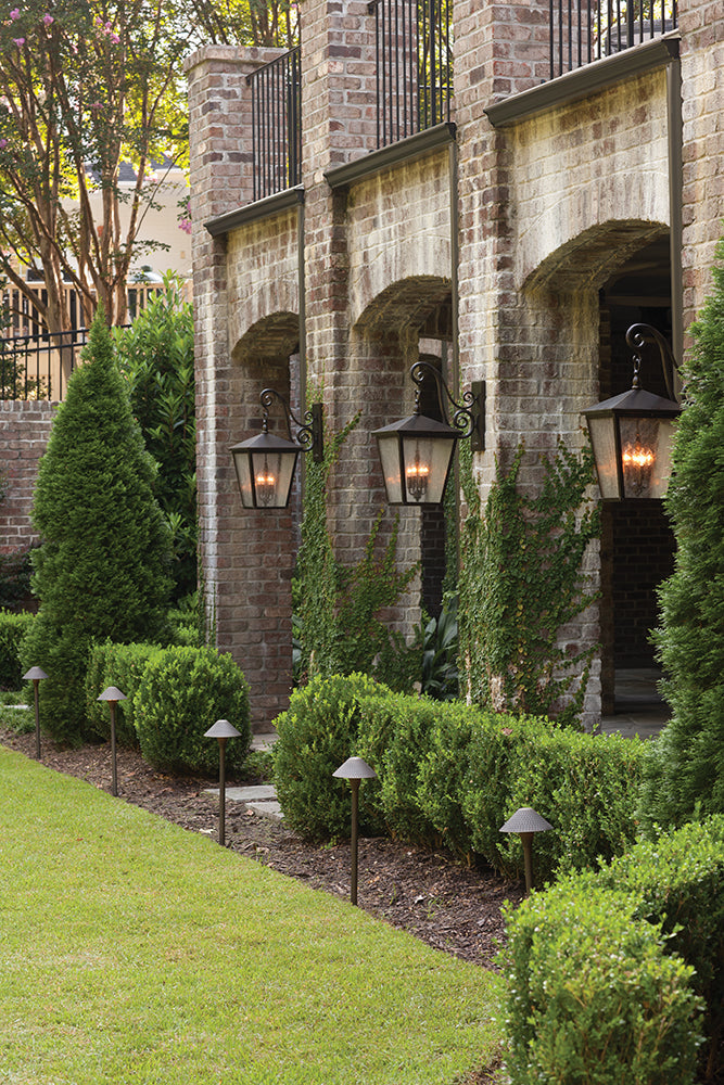 Trellis Large Wall Lantern - Regency Bronze Finish