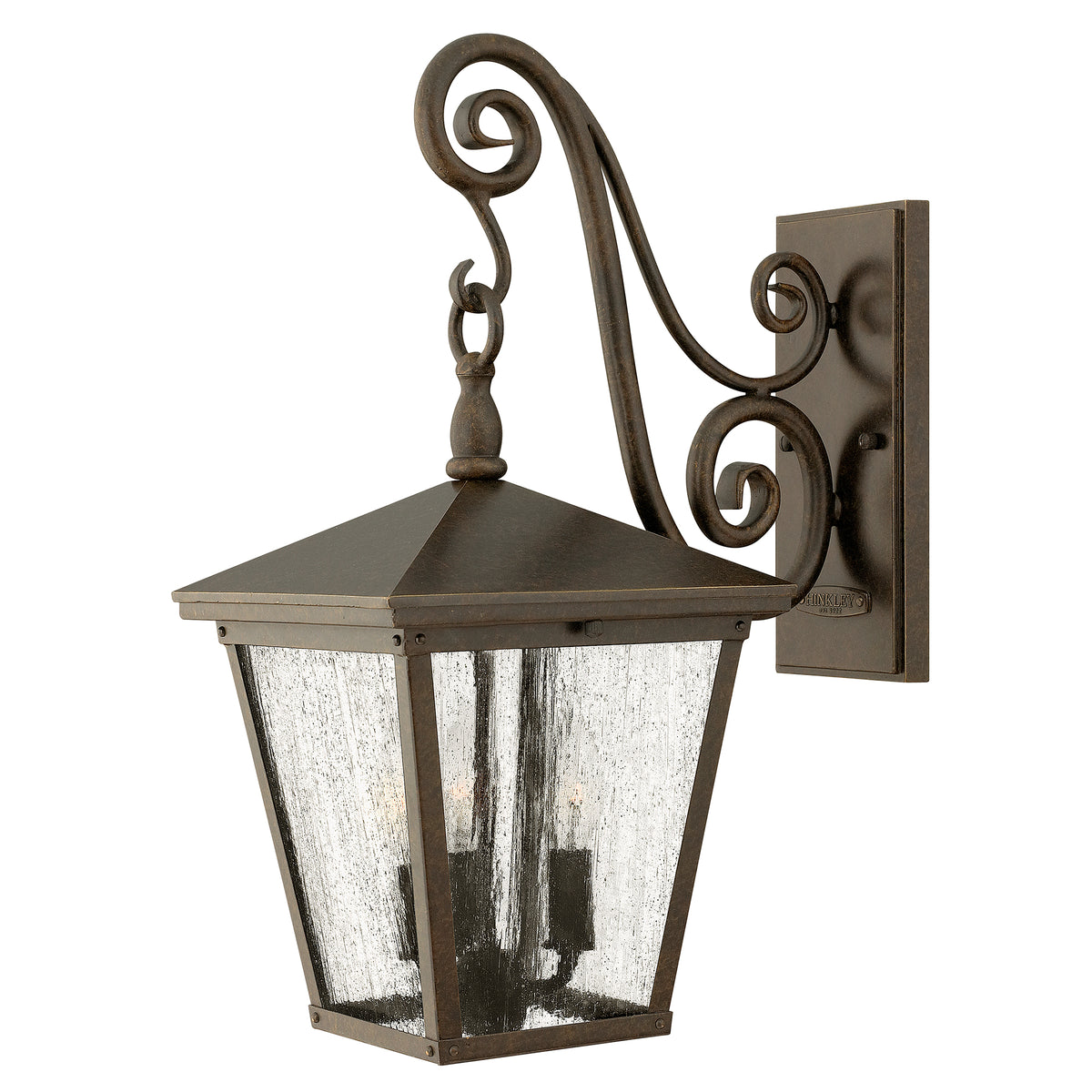 Trellis Medium Wall Lantern - Regency Bronze Finish