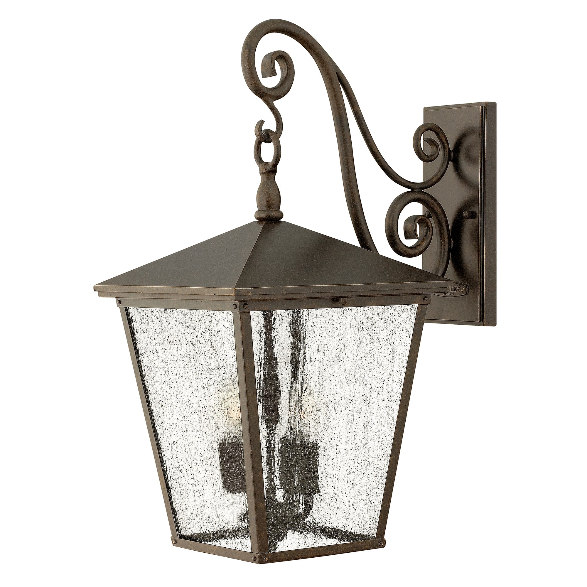 Trellis Large Wall Lantern - Regency Bronze Finish