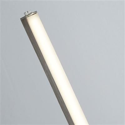 Tribeca Table Lamp - Satin Silver Metal & Opal/Black Metal & Opal/Satin Silver