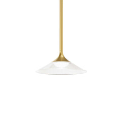 Tristan LED Pendant Light Fitting - White/Black/Gold Finish - Cusack Lighting