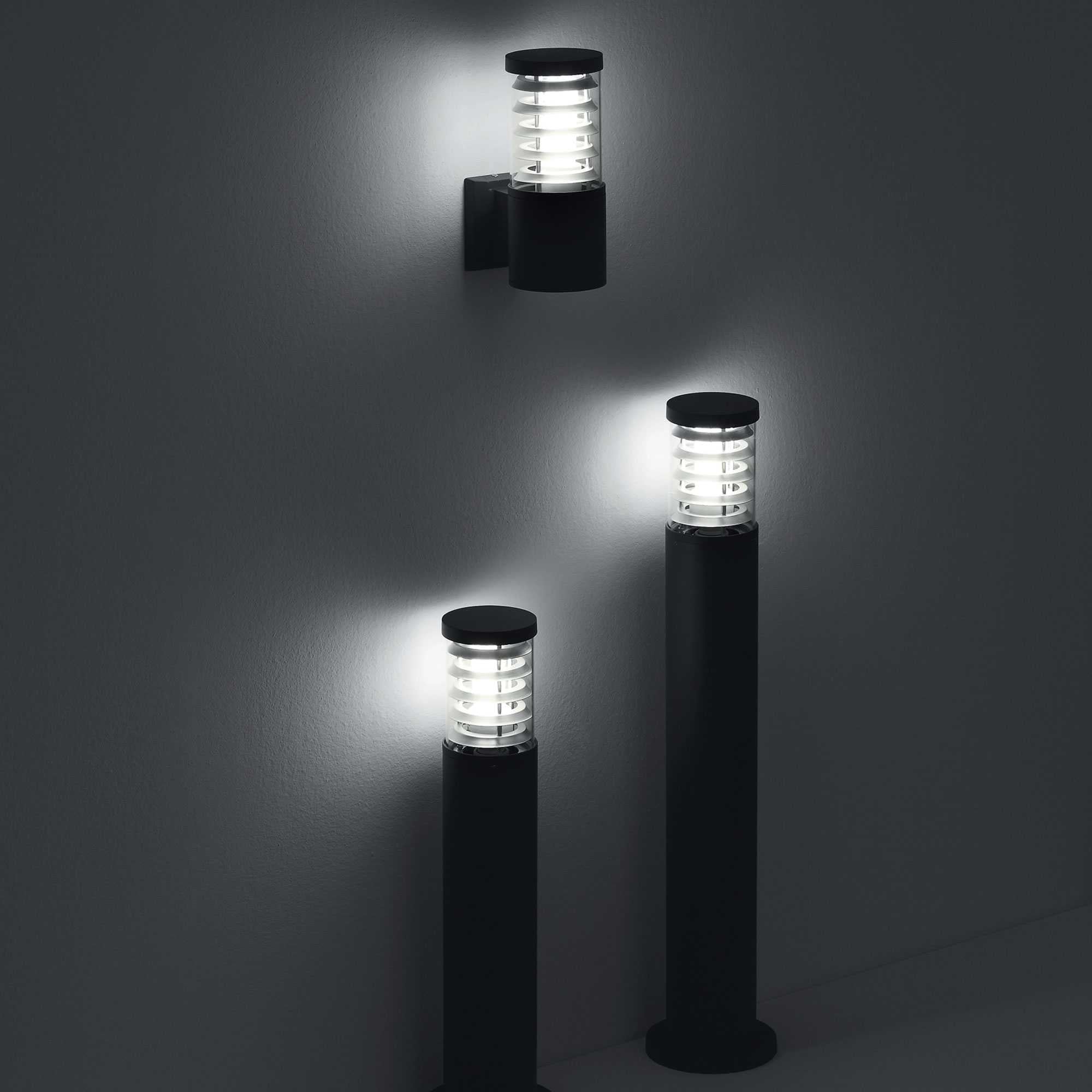 Tronco Bollard Post Light Fitting - Anthracite/White/Coffee/Grey/Black Finish - Cusack Lighting