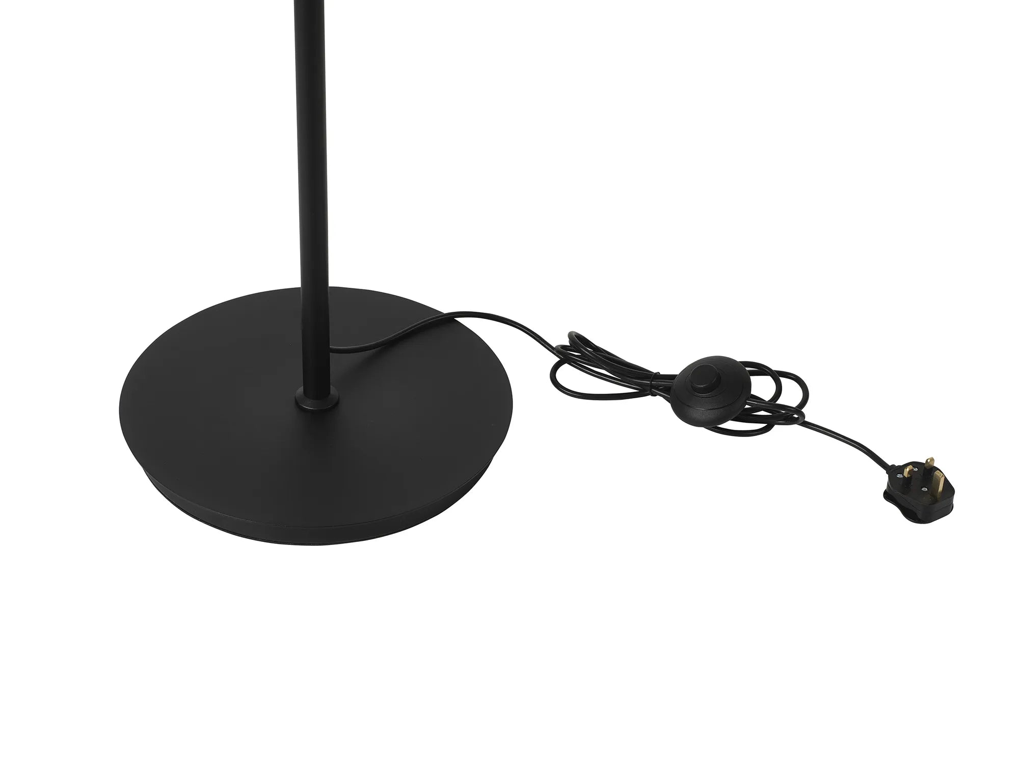 Tudor Crystal Floor Lamp- Black/ Brass/ Nickel Finishes