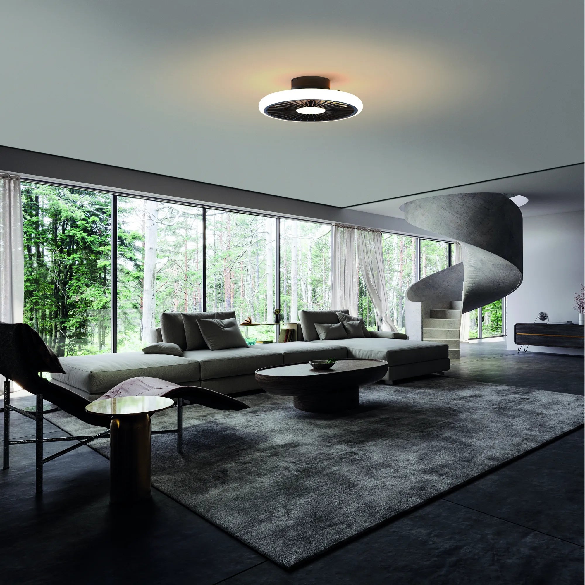 Turbo LED Fan Remote Control - Black/White