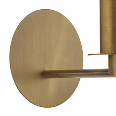 Dar Tyler Wall Light Fitting Only - Bronze/Satin Nickel IP20 - Cusack Lighting