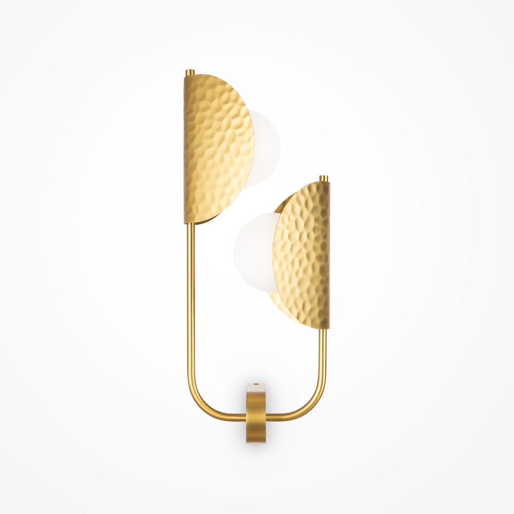 Tropic 2Lt Wall Lamp - Satin Brass