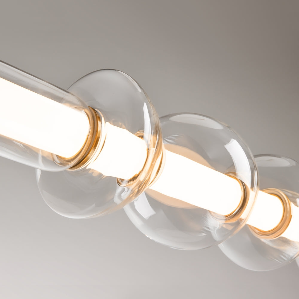 Cosmo LED Linear Pendant - Gold/Black