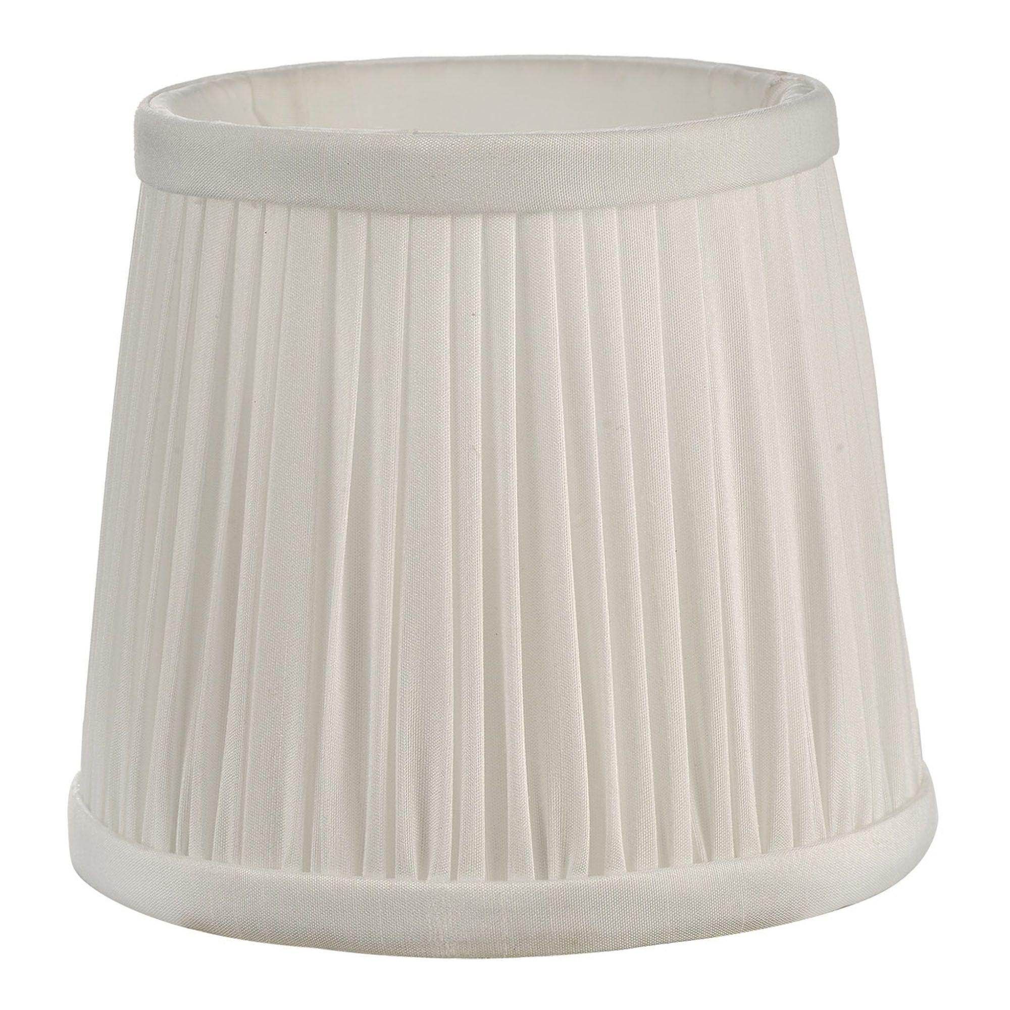 Ulyana Pleated Shade 14cm Ivory - Cusack Lighting
