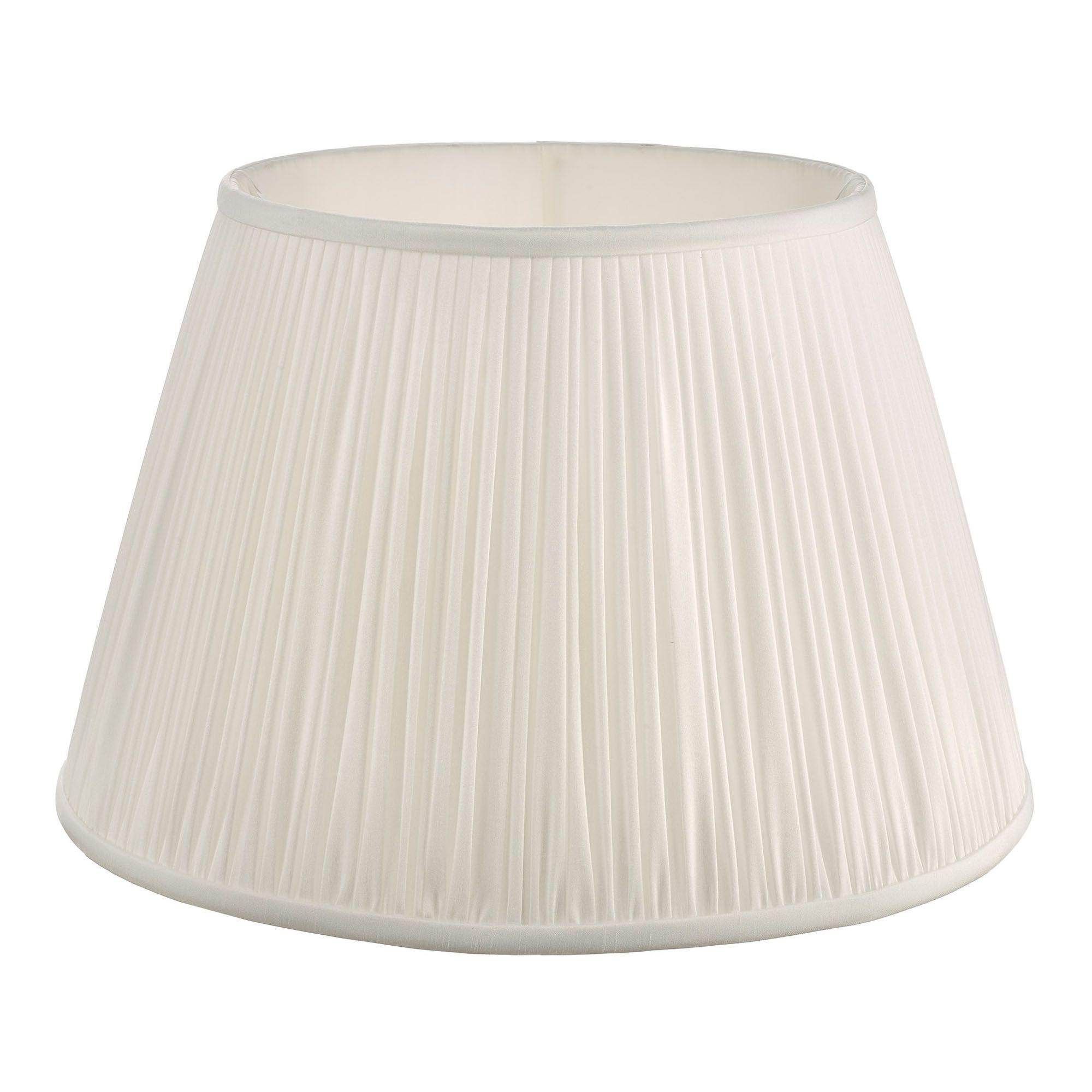 Ulyana Pleated Shade 40cm Ivory - Cusack Lighting