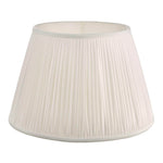 Ulyana Pleated Shade 40cm Ivory - Cusack Lighting
