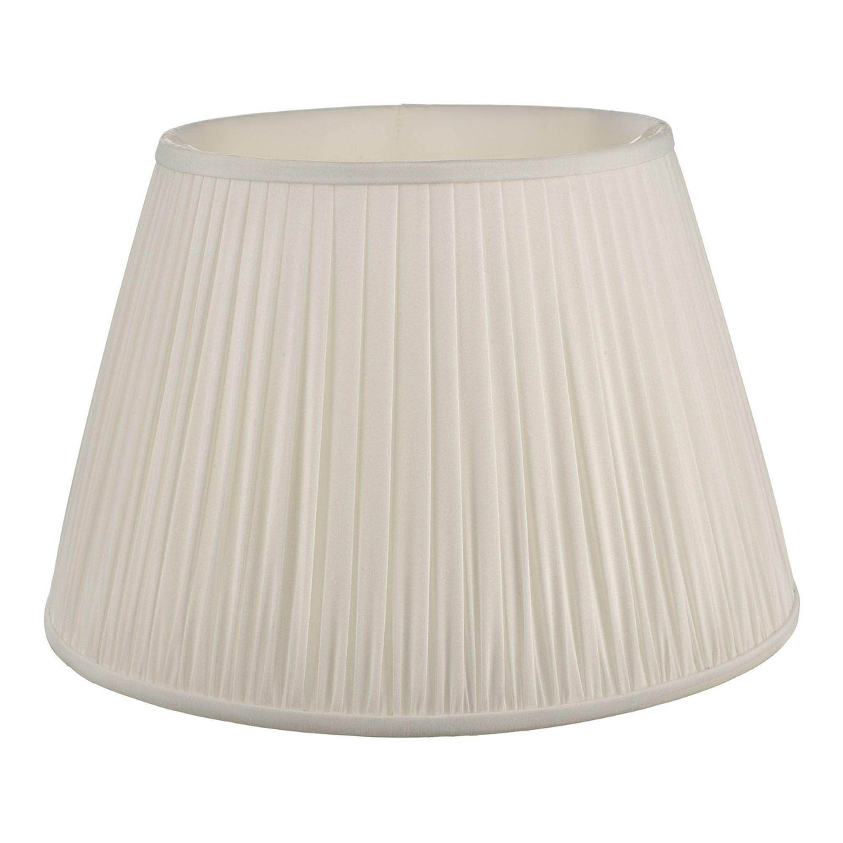 Ulyana Pleated Shade 45cm Ivory - Cusack Lighting