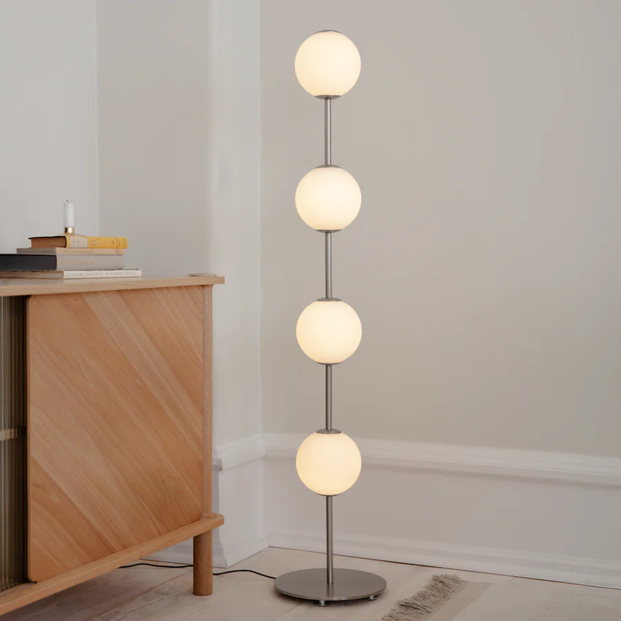 Audrey LED Floor Lamp - Brass/Steel