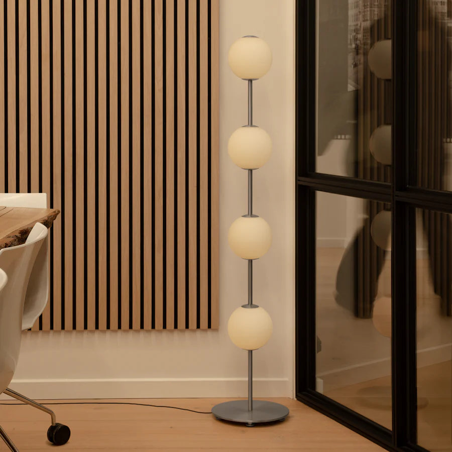 Audrey LED Floor Lamp - Brass/Steel