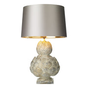 Umbra Table lamp in Cream & gold / verdigris Finish Base Only 