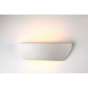 Ceramic Bowl E27 Uplighter - White