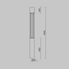 Mill LED Bollard Light