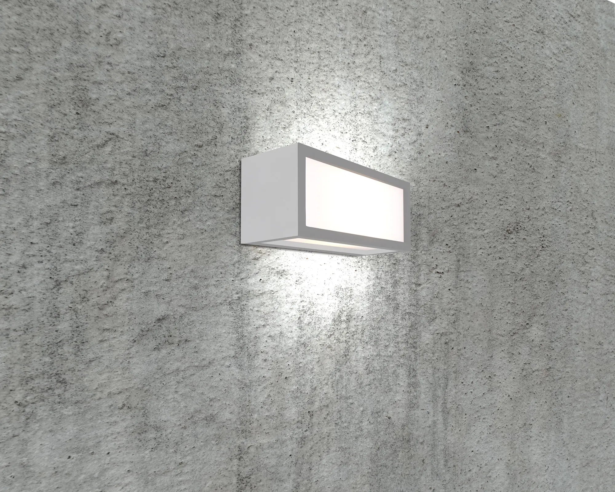 Utah Flush Wall Lamp IP65 - Various Colours