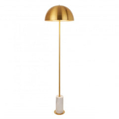 Paradiso 1Lt Floor Lamp - Brass & Marble