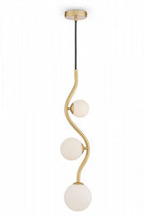 MAYTONI | Uva 3lt Pendant Lamp | Gold/White - Cusack Lighting