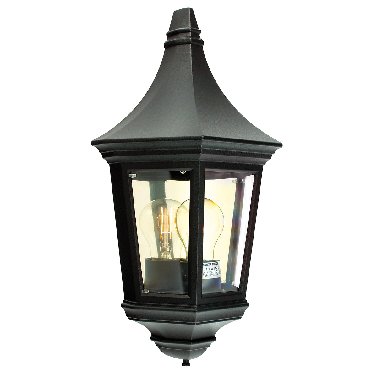 Valencia 1 Light Half Lantern - Cusack Lighting