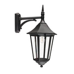 Valencia 1 Light Medium/Large Down/Up Lantern - Black Finish