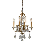 Valentina 4Lt Centre Ceiling Light - Oxidized Bronze Finish