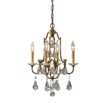 Valentina 4Lt Centre Ceiling Light - Oxidized Bronze Finish