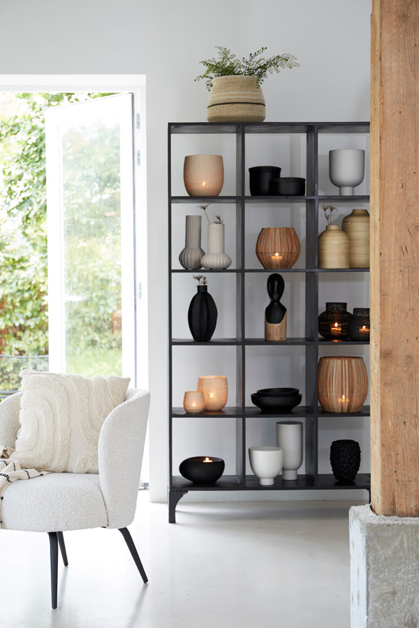 Valery Tealight - Matt Black Finish