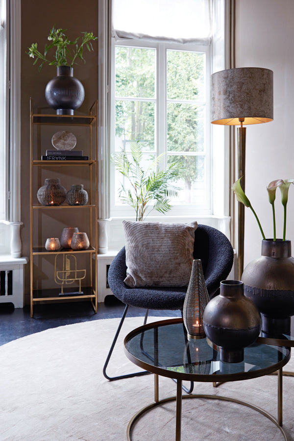 Valery Tealight - Antique Bronze Finish
