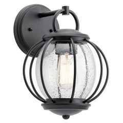 Vandalia Wall Lantern – Textured Black Finish