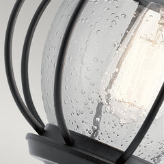 Vandalia Wall Lantern – Textured Black Finish