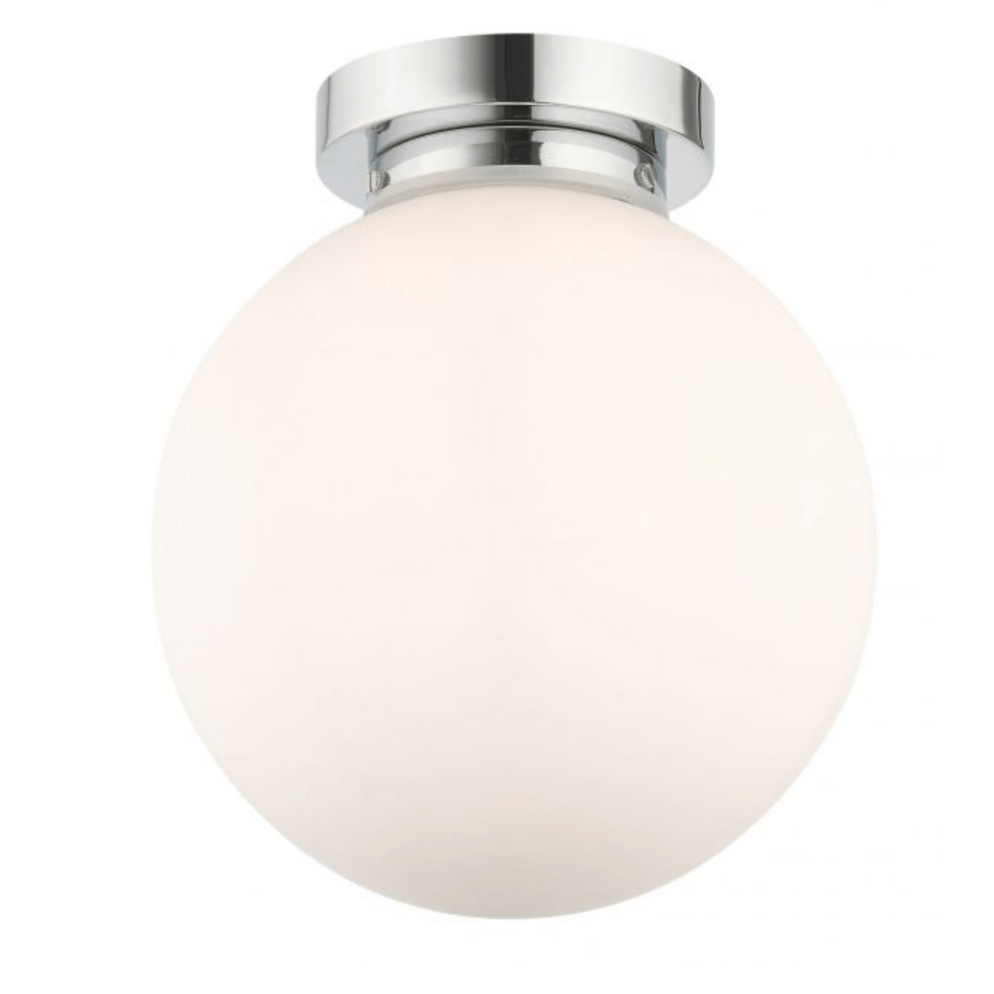 Vanity 1 Light Flush Polished Chrome - Cusack Lighting