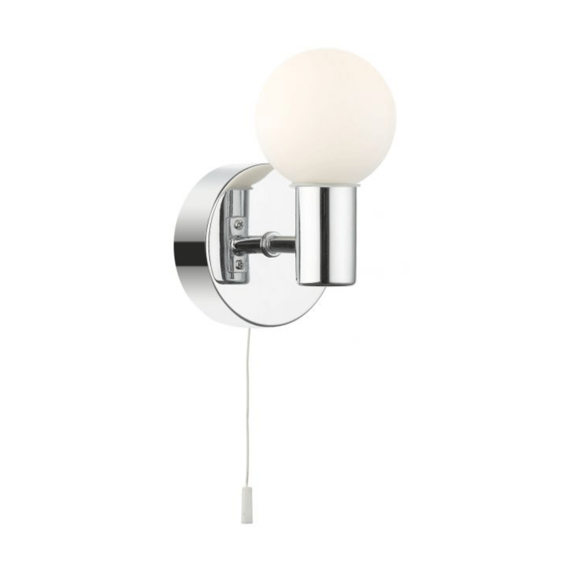 Vanity 1 Light Wall Light Polished Chrome - Cusack Lighting