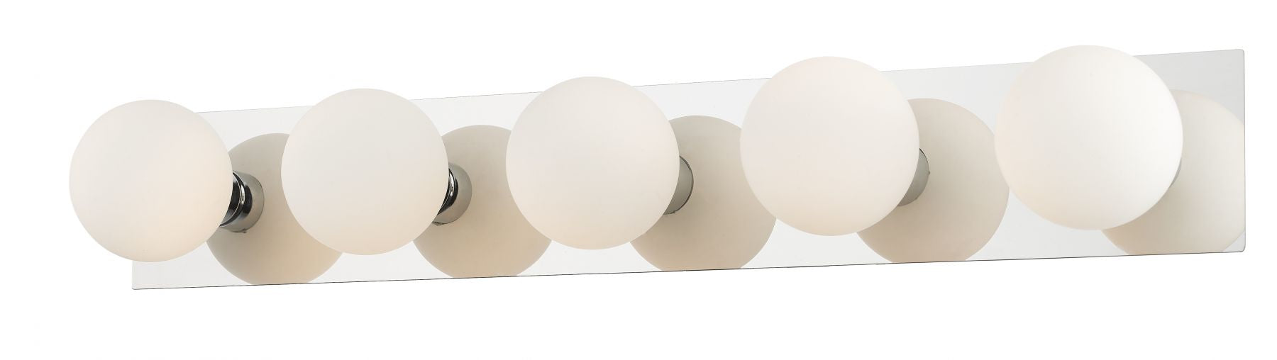 Vanity 3/5 Lt Bathroom Light- Polished Chrome/ Matt Black