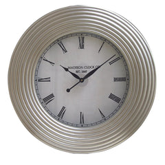 Vaughan Clock - Silver Finish