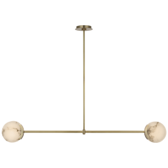 Melange 63" Linear Pendant- Antique Brass/ Bronze Finishes