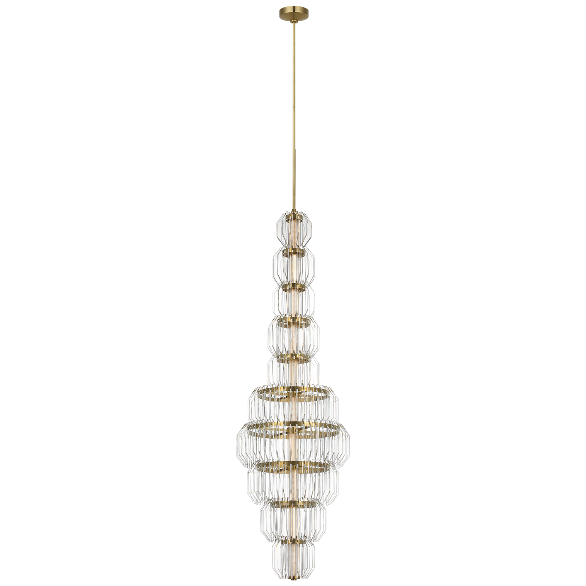 Killarney 19" Layered Entry Chandelier