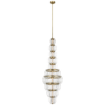 Killarney 19" Layered Entry Chandelier