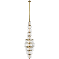 Killarney 19" Layered Entry Chandelier