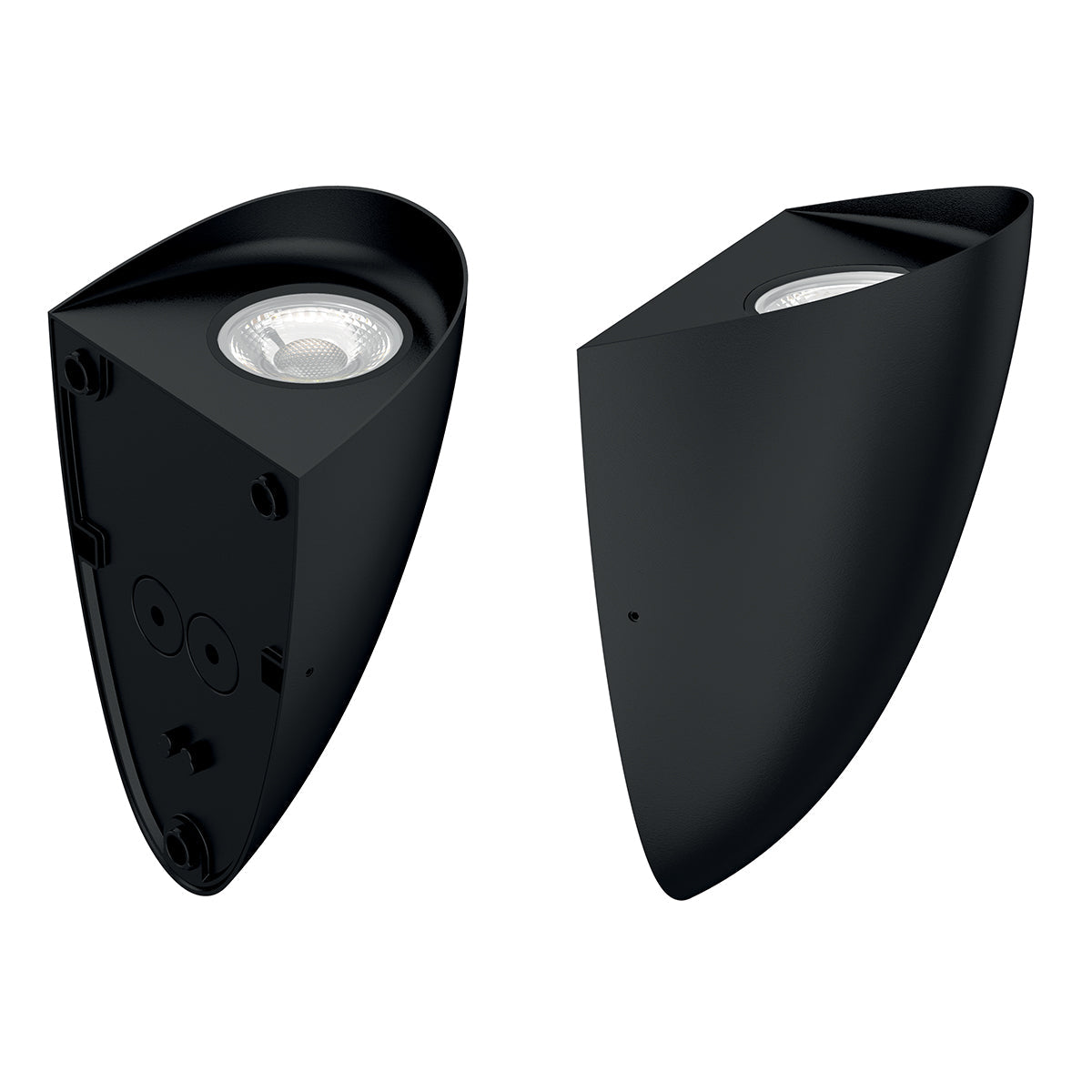 Vendela LED Wall Lantern – Black Finish