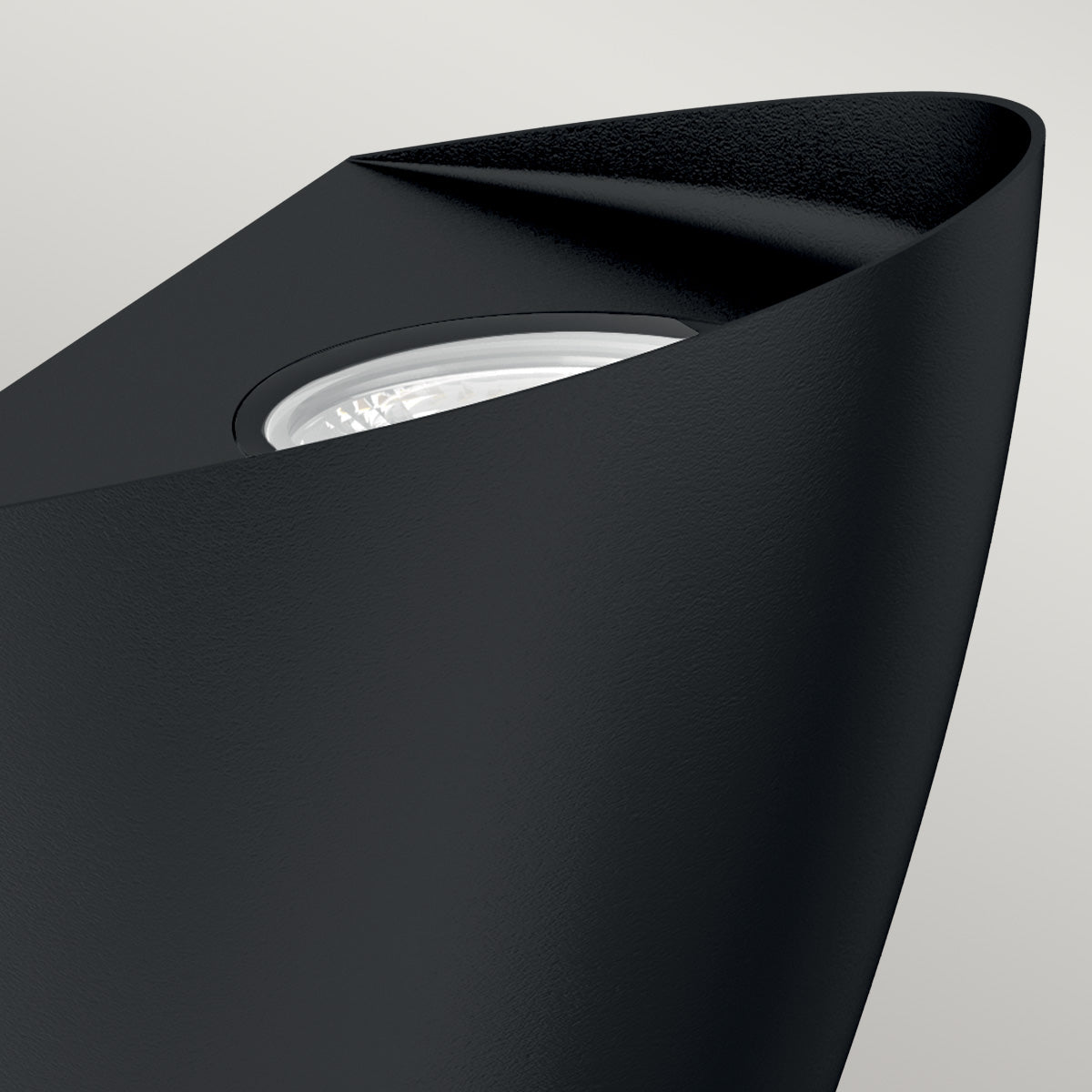 Vendela LED Wall Lantern – Black Finish