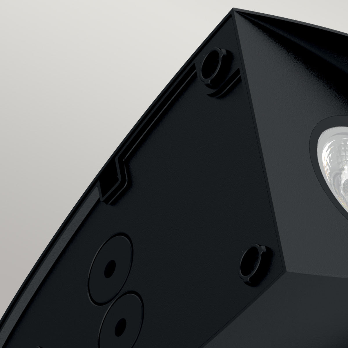Vendela LED Wall Lantern – Black Finish