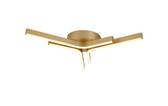 Nambucca 3/4 Arm Flush Ceiling, LED 3yrs Warranty