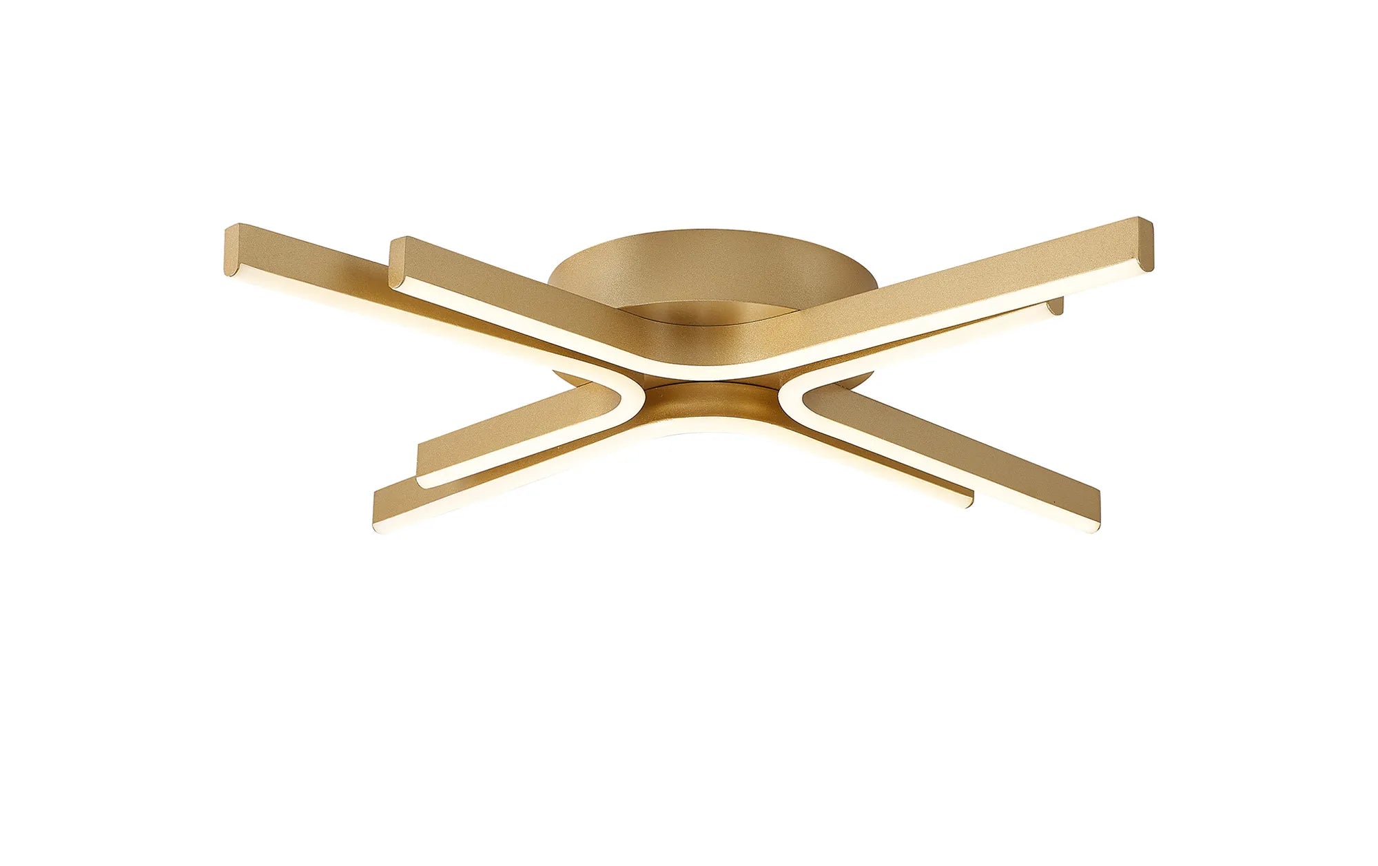 Nambucca 3/4 Arm Flush Ceiling, LED 3yrs Warranty