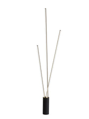 Mantra Vertical 2Lt/ 3Lt Floor Lamp- White/Black Finishes