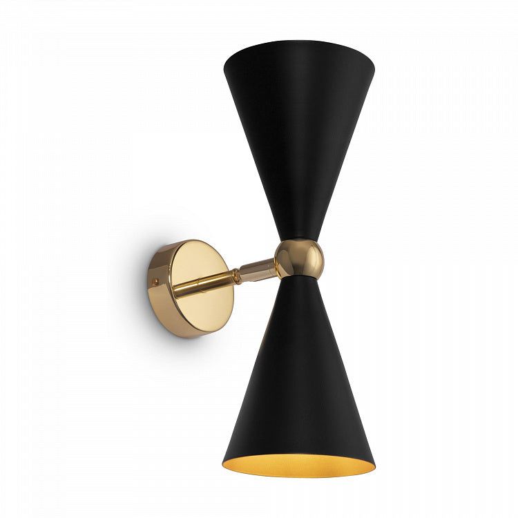 MAYTONI | 2lt Wall Lamp Vesper | Gold/Black - Cusack Lighting