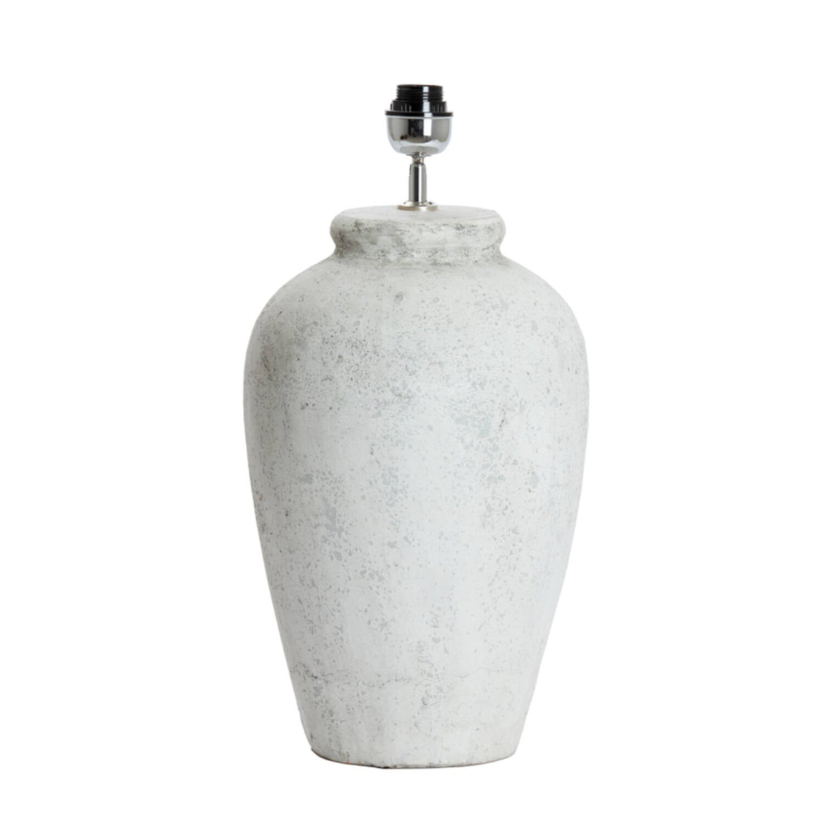 Vesuvius Lamp Base Small White